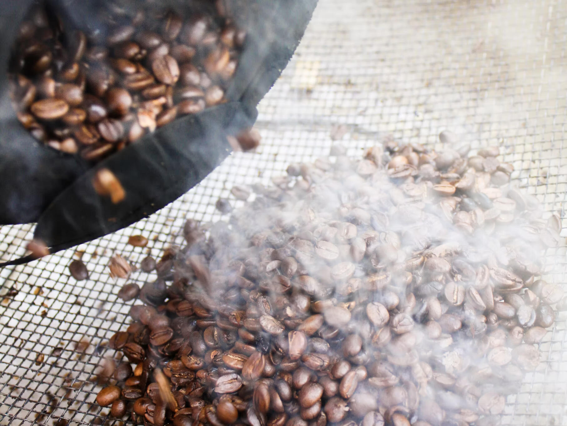 Roasting Beans Roasting Beans